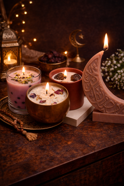 Noor e Ramadan Candle Bundle (Set of 4)